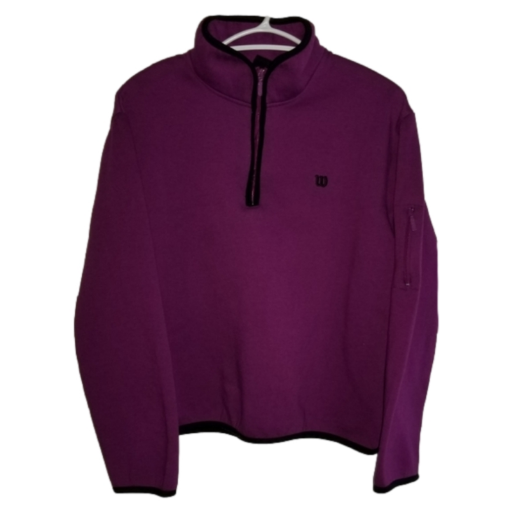 Wilson Womens Ultra Collection Warm Up Running Shirt Size XL